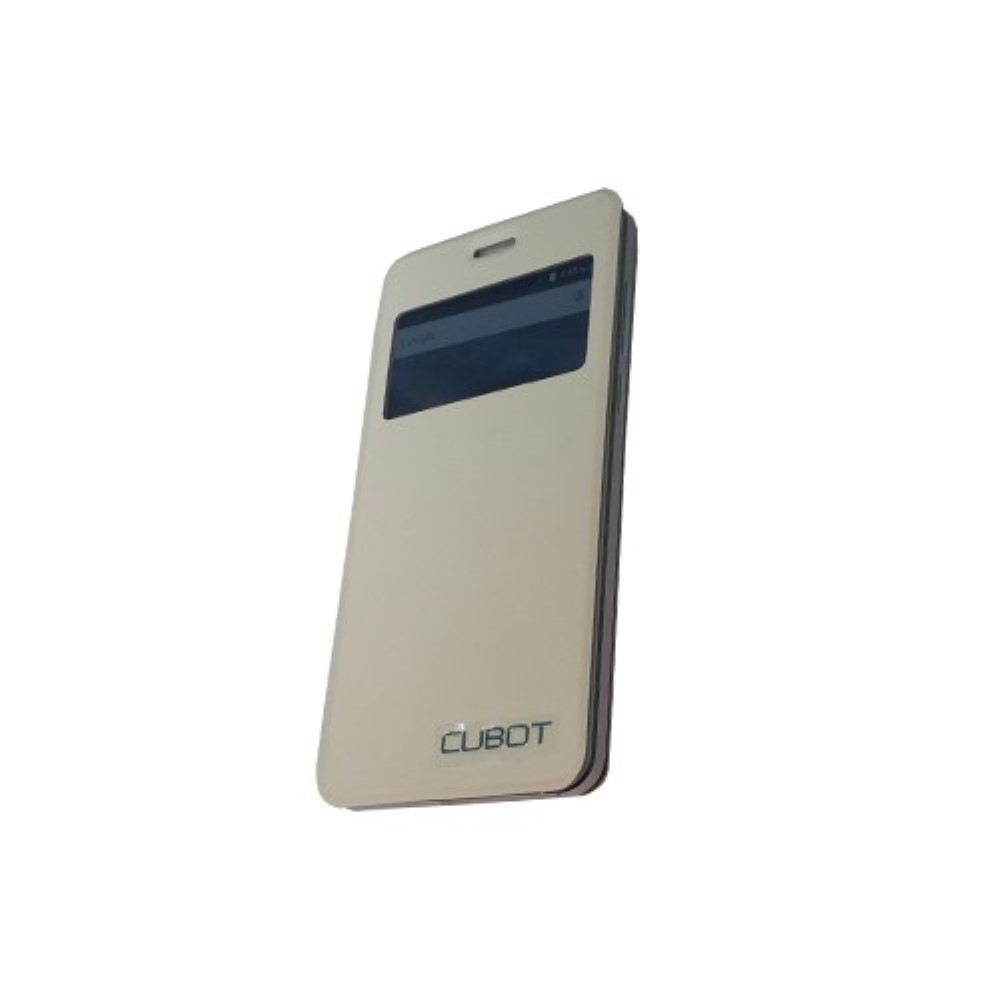 Funda Cubot Z100 PRO P12 Piel Tapa Libro Blanca