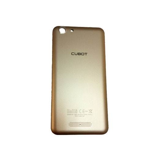 Tapa Cubot Note S trasera dorada