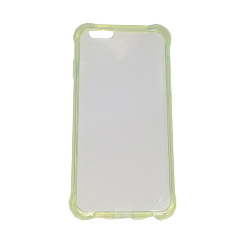 Funda iPhone 6 completa tipo bumper amarilla fosforescente