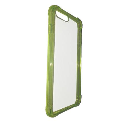 Funda iPhone 7 Plus completa tipo bumper amarilla fosforescente