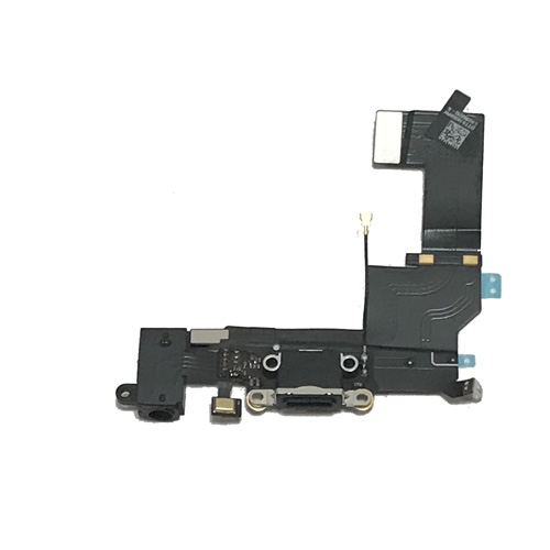 Flex iPhone SE Dock Carga Negro