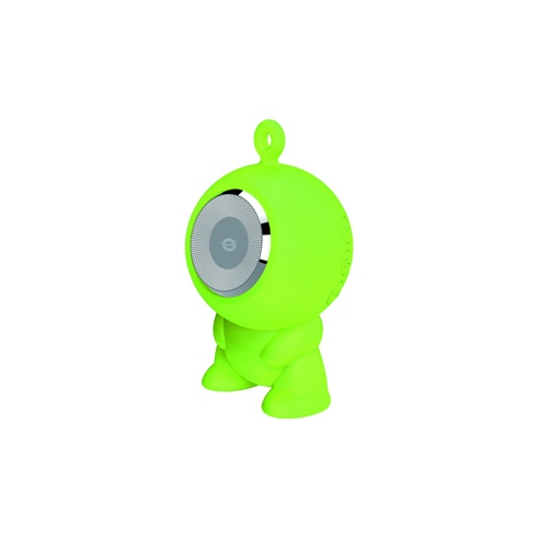 Altavoz Bluetooth conceptronic waterproof muñeco verde