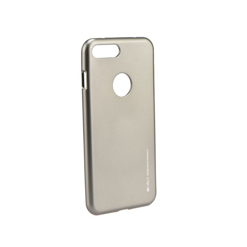 Funda iPhone 7 / 8 / SE 2020 Mercury metal iJelly dorada