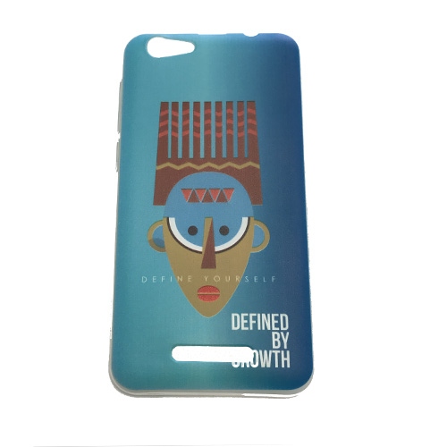 Funda Cubot Note S y dinosaur de Gel con dibujo gama azul claro