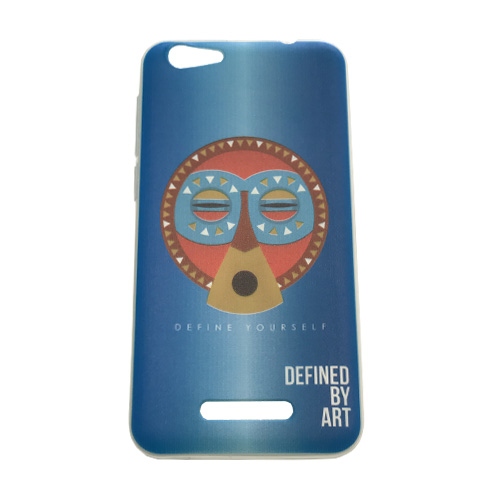 Funda Cubot Note S y dinosaur de Gel con dibujo gama azul oscuro