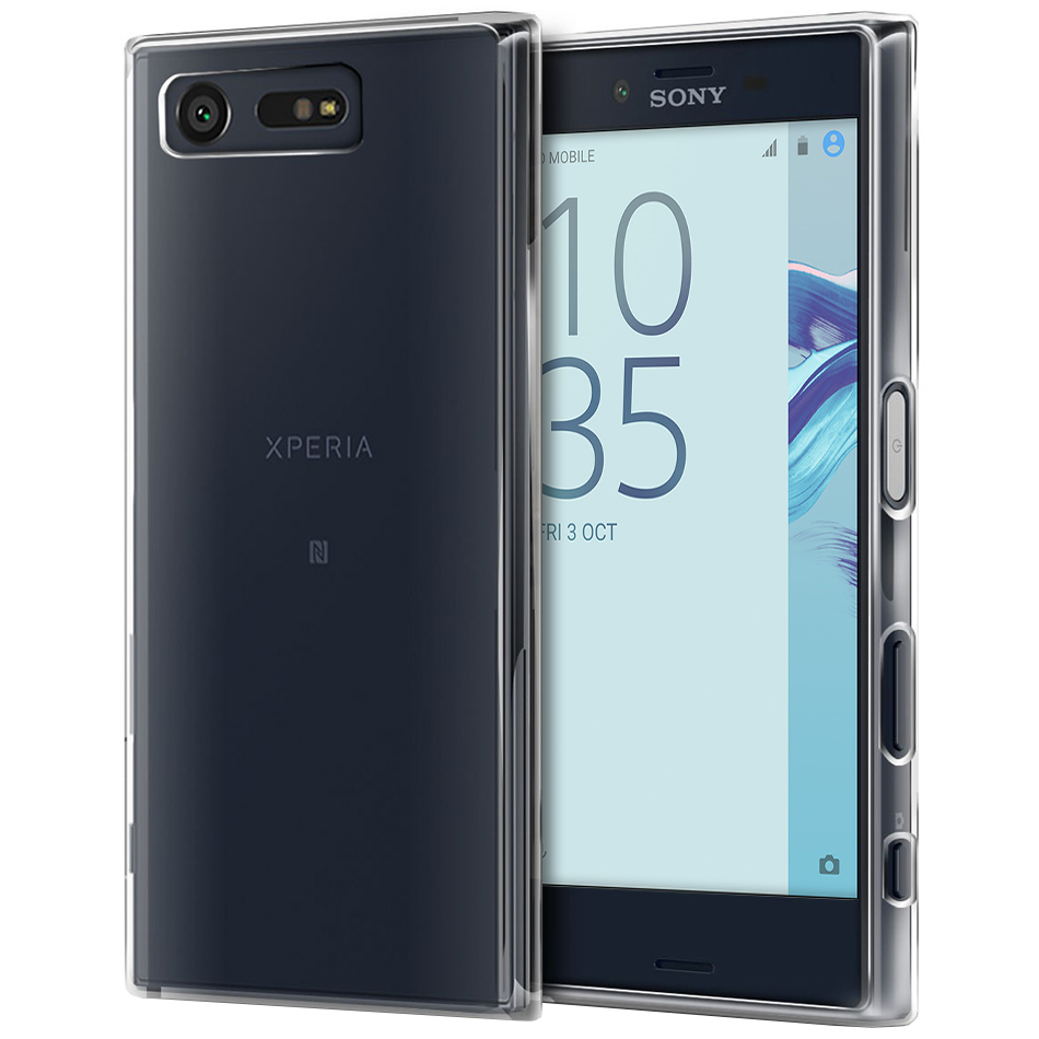 Funda Sony Xperia X Compact TPU Gel Transparente clear