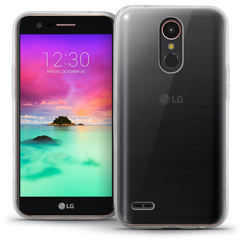 Funda LG K10 2017 TPU Gel Transparente clear
