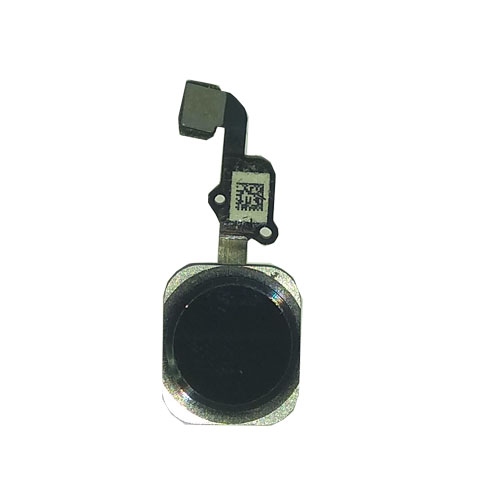 Flex iPhone 6S 6S Plus Boton Home Inicio con Embellecedor Negro