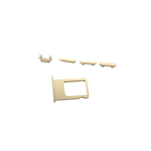 iPhone 6S set buttons gold
