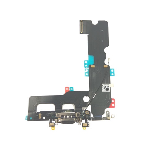 Flex iPhone 7 Plus Dock de Carga Micro Negro