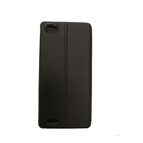 Funda Cubot X16S Blister Piel Tapa Libro Negra con soporte