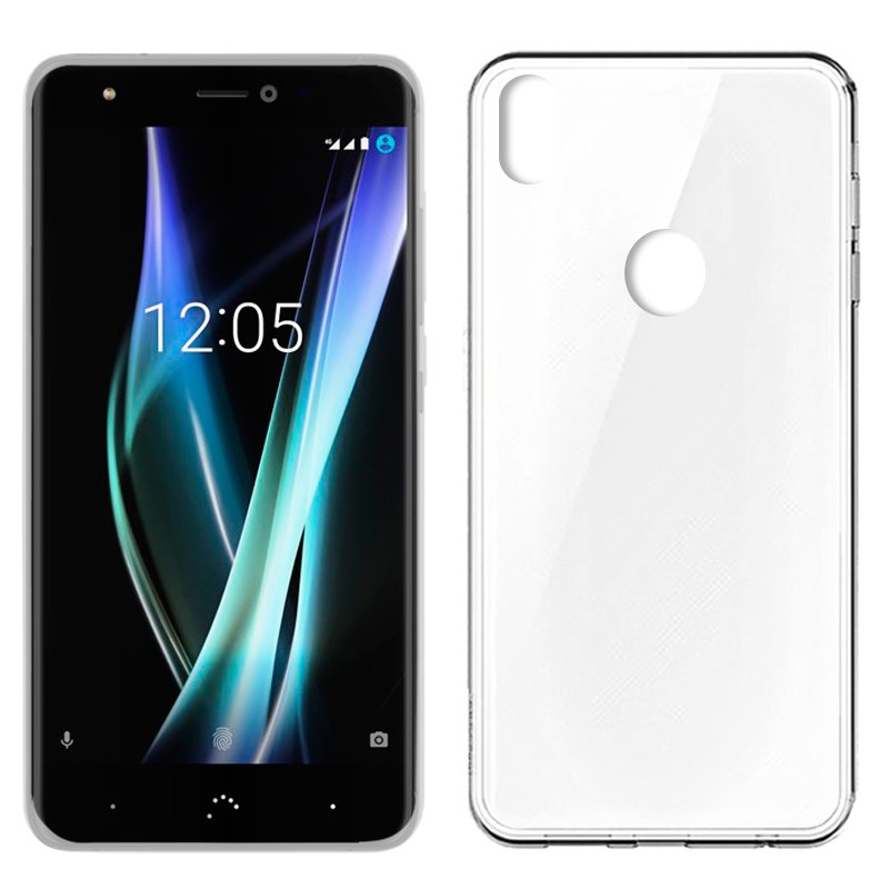 Funda gel BQ Aquaris X transparente clear