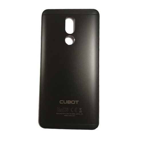 Tapa Cubot R9 trasera negra con boton volumen y encendido