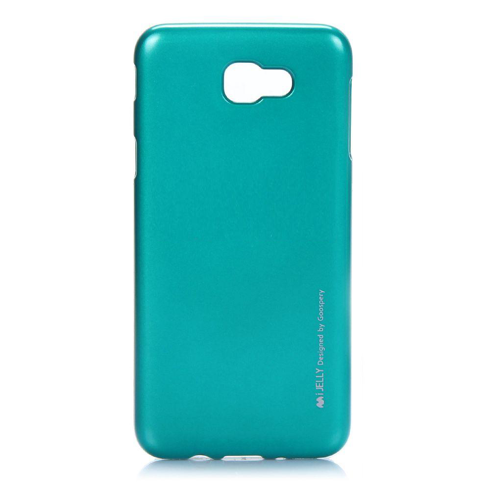 Funda Samsung Galaxy J7 Mercury iJelly Metal verde