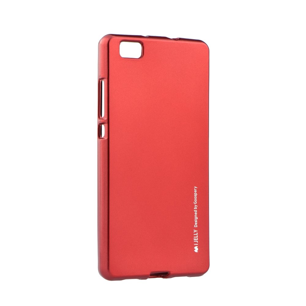 Funda Huawei P8 Lite iJelly Metal rojo