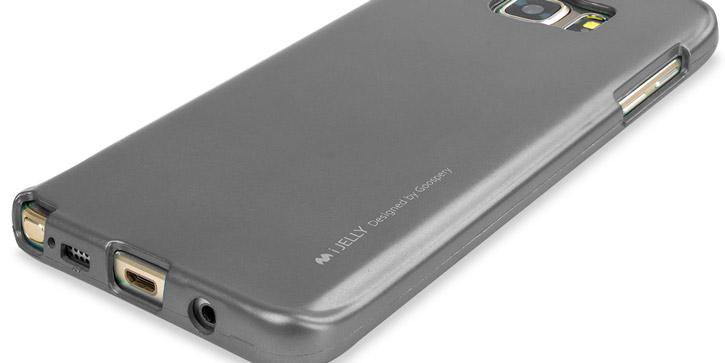 Funda Samsung Note 5 iJelly Metal gris oscuro