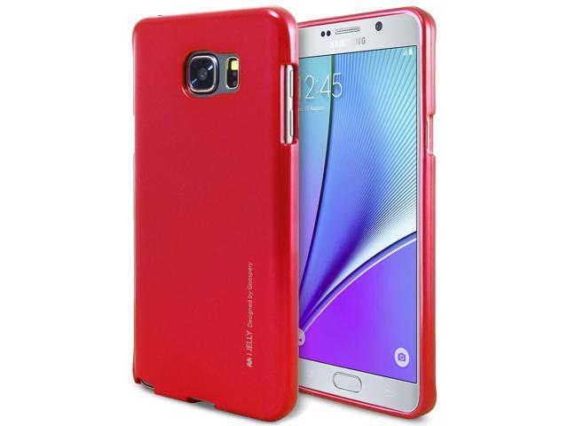 Funda Samsung Note 5 iJelly Metal rojo