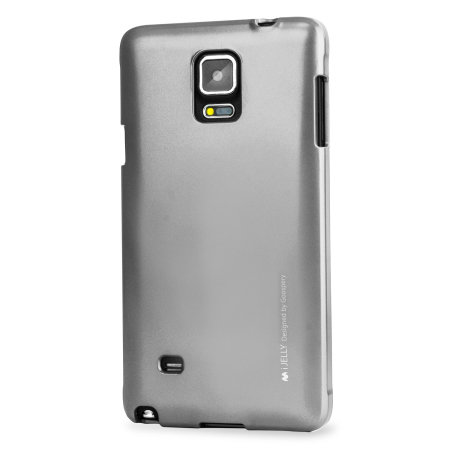 Funda Samsung Note 4 iJelly Metal gris oscuro