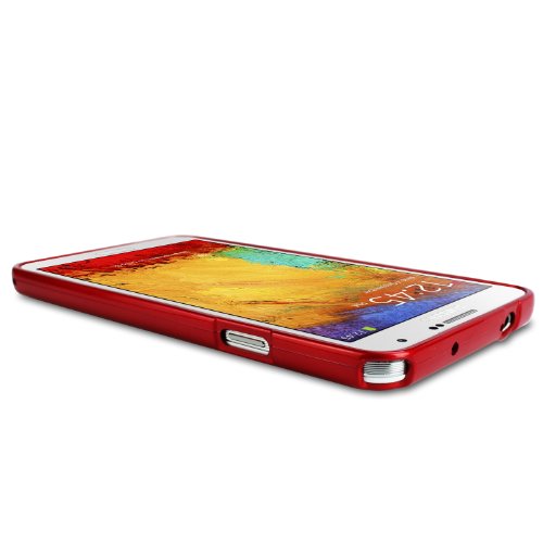 Funda Samsung Note 4 iJelly Metal rojo