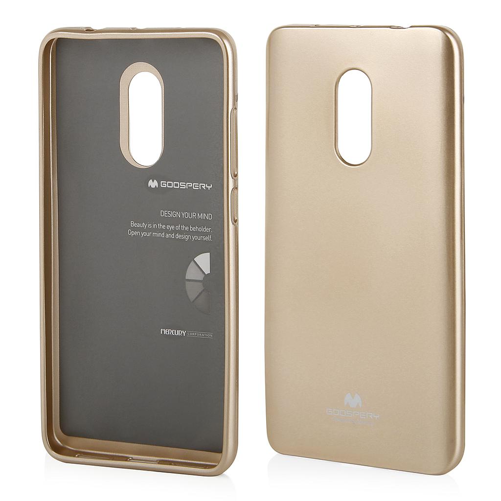 Funda Samsung Note 3 iJelly Metal dorado