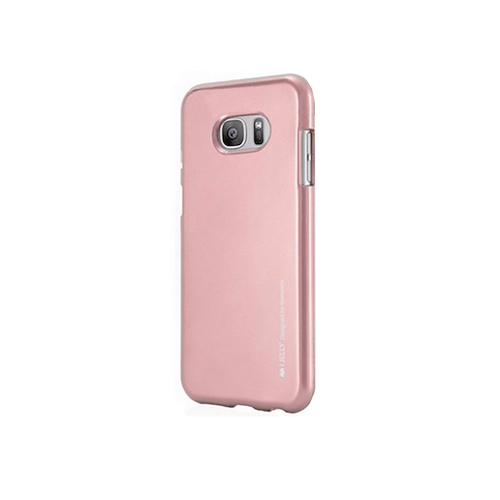 Funda Samsung Galaxy s6 edge Mercury iJelly Metal rosa