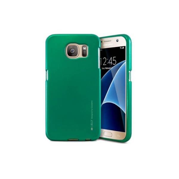 Funda Samsung Galaxy s6 edge Mercury iJelly Metal verde
