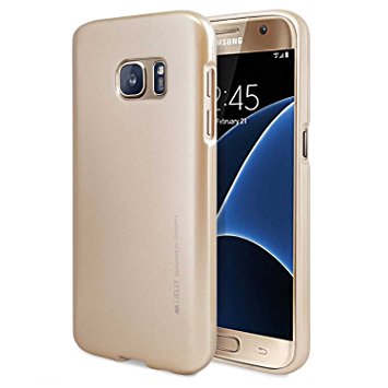 Funda Samsung Galaxy s6 edge plus Mercury iJelly Metal dorado