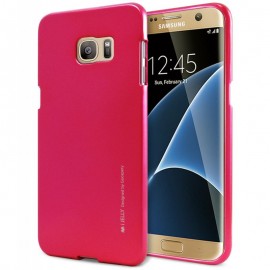 Funda Samsung Galaxy s6 edge plus Mercury iJelly Metal rosa