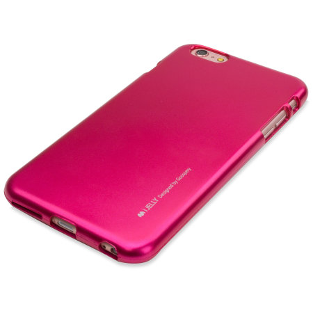 Funda LG K10 Mercury iJelly Metal rosa