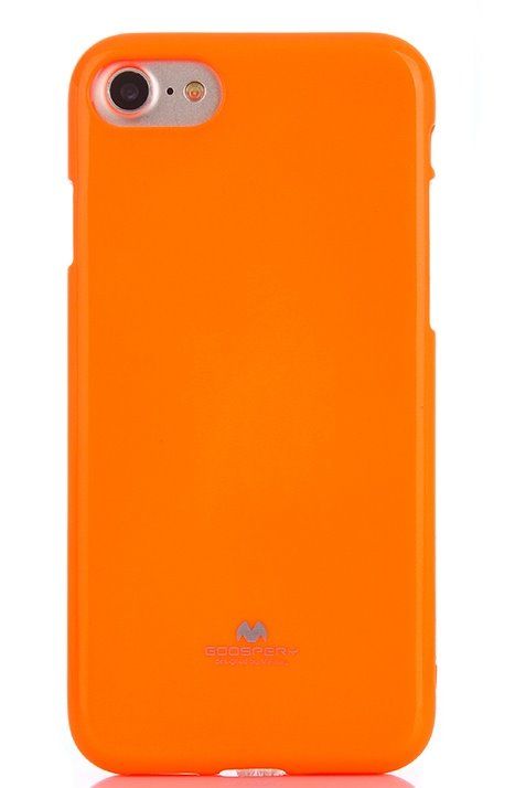 Funda iPhone 6 6s plus Mercury Jelly Fluor naranja