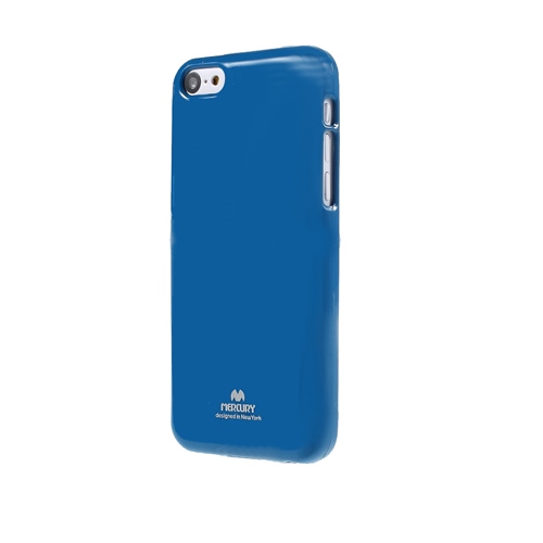 Funda iPhone 5C Mercury Jelly azul oscuro