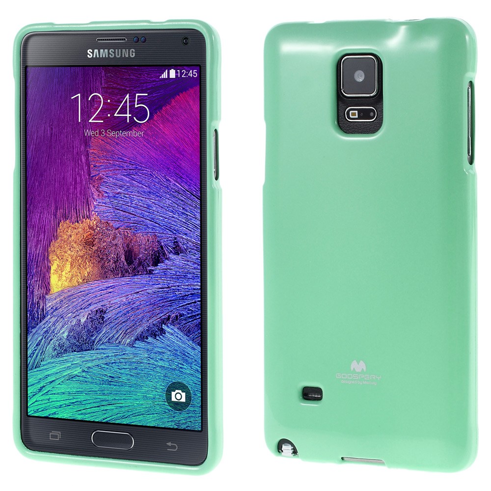 Funda Samsung Galaxy Note edge Mercury Jelly turquesa