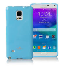 Funda Samsung Galaxy Note edge Mercury Jelly azul claro