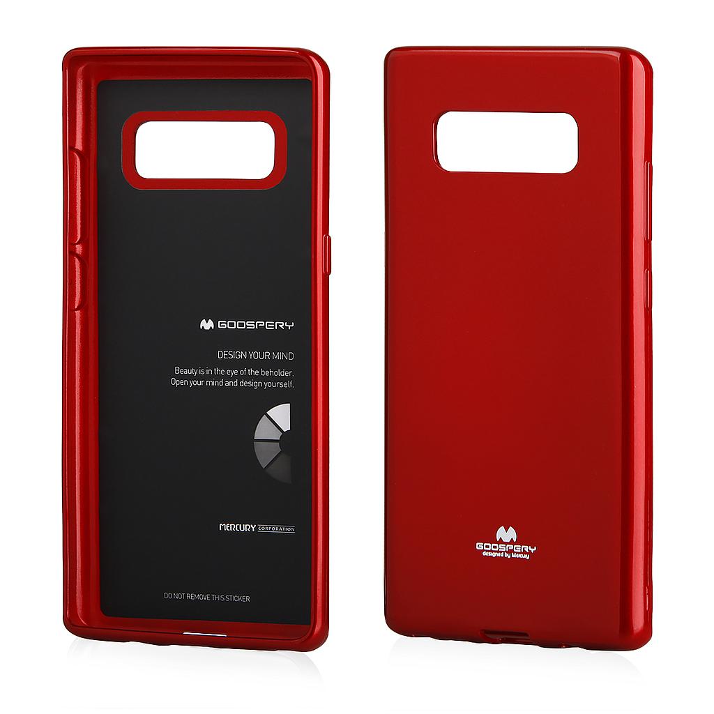 Funda Samsung Galaxy Note 5 Mercury Jelly rojo