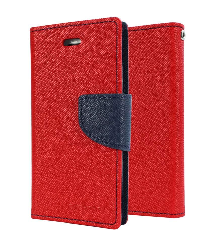Funda Samsung Galaxy Note Edge Mercury Goospery Tapa Libro rojo