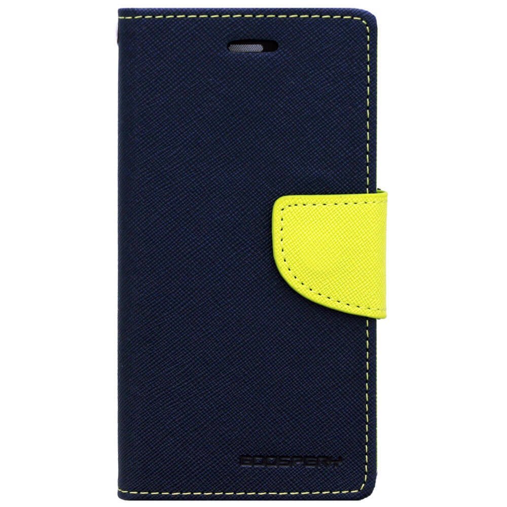 Funda Samsung Galaxy Note Edge Mercury Goospery Tapa Libro azul oscuro
