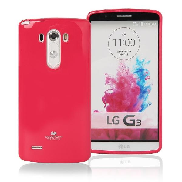 Funda LG G3 Mercury Metal iJelly fucsia
