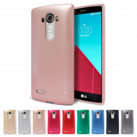 Funda LG G3 Mercury Metal iJelly rosa