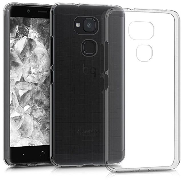 Funda gel BQ Aquaris V Plus transparente clear