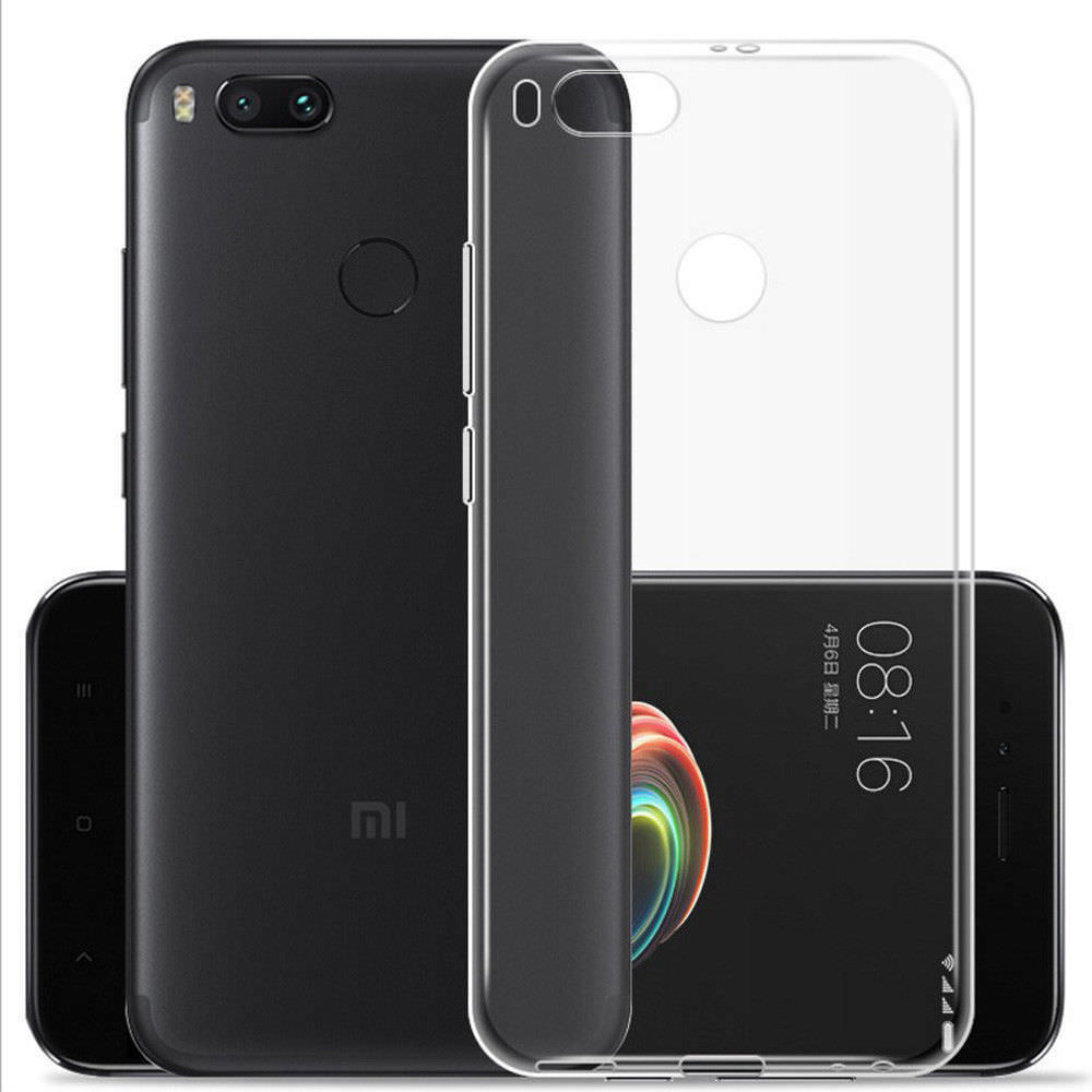 Tumundo Cover Trasparente In Silicone TPU Gel Per Xiaomi Redmi A1 Plus, Sottile E Aderente