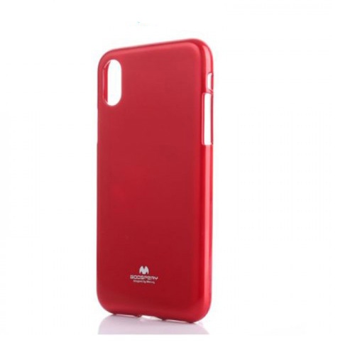 Funda iPhone X / XS Mercury Jelly roja