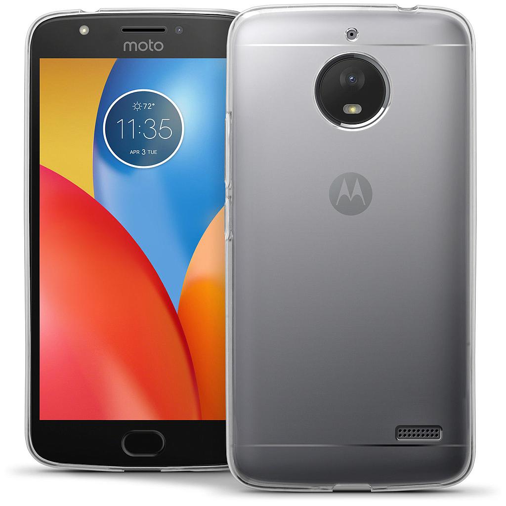 Funda Motorola E4 TPU Gel Transparente clear