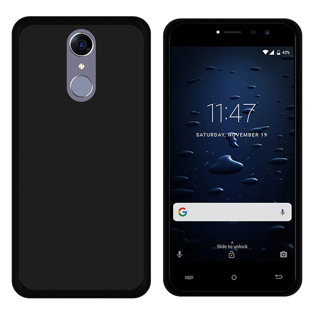 Funda Cubot Note Plus Gel Negra mate