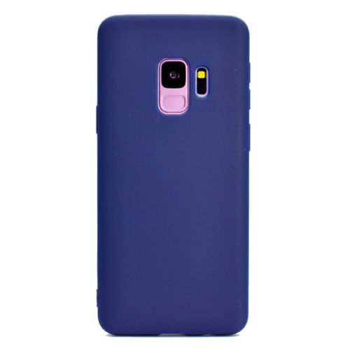 Funda gel Galaxy S9 Forcell SOFT azul marino
