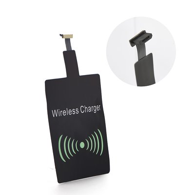 Adaptador de carga inalambrica (induccion) para Micro USB Tipo B