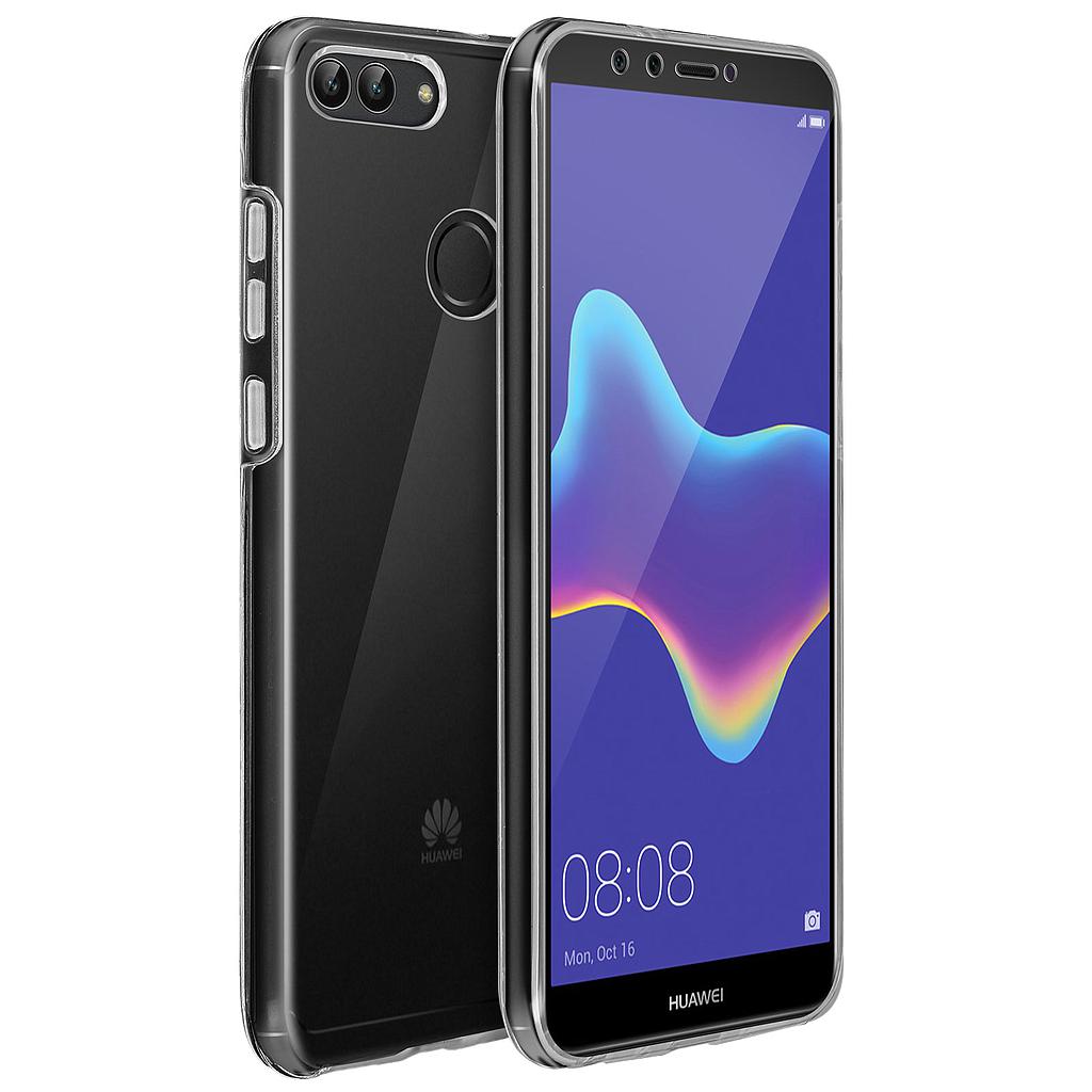 Funda Huawei Y9 2018 TPU Gel Transparente clear