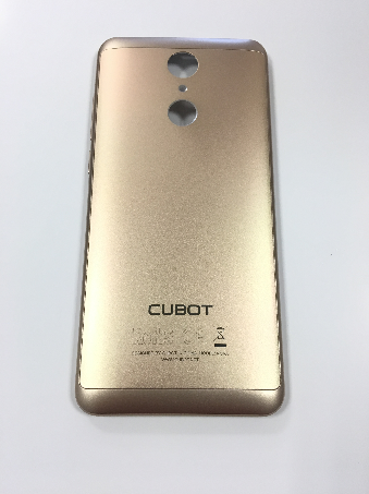 Tapa Cubot Nova trasera Dorado