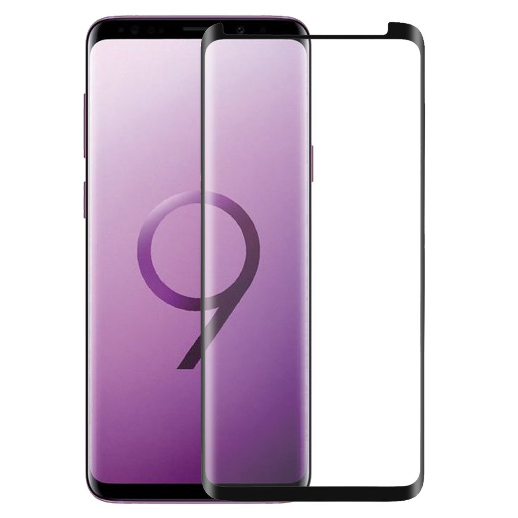 Protector Pantalla Samsung Galaxy S9 CURVO NEGRO Cristal templado