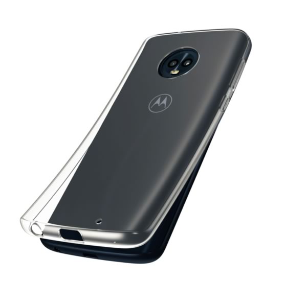 Explícitamente bostezando vendaje Funda Motorola Moto G6 Plus TPU Gel Transparente clear | Tienda Futursat