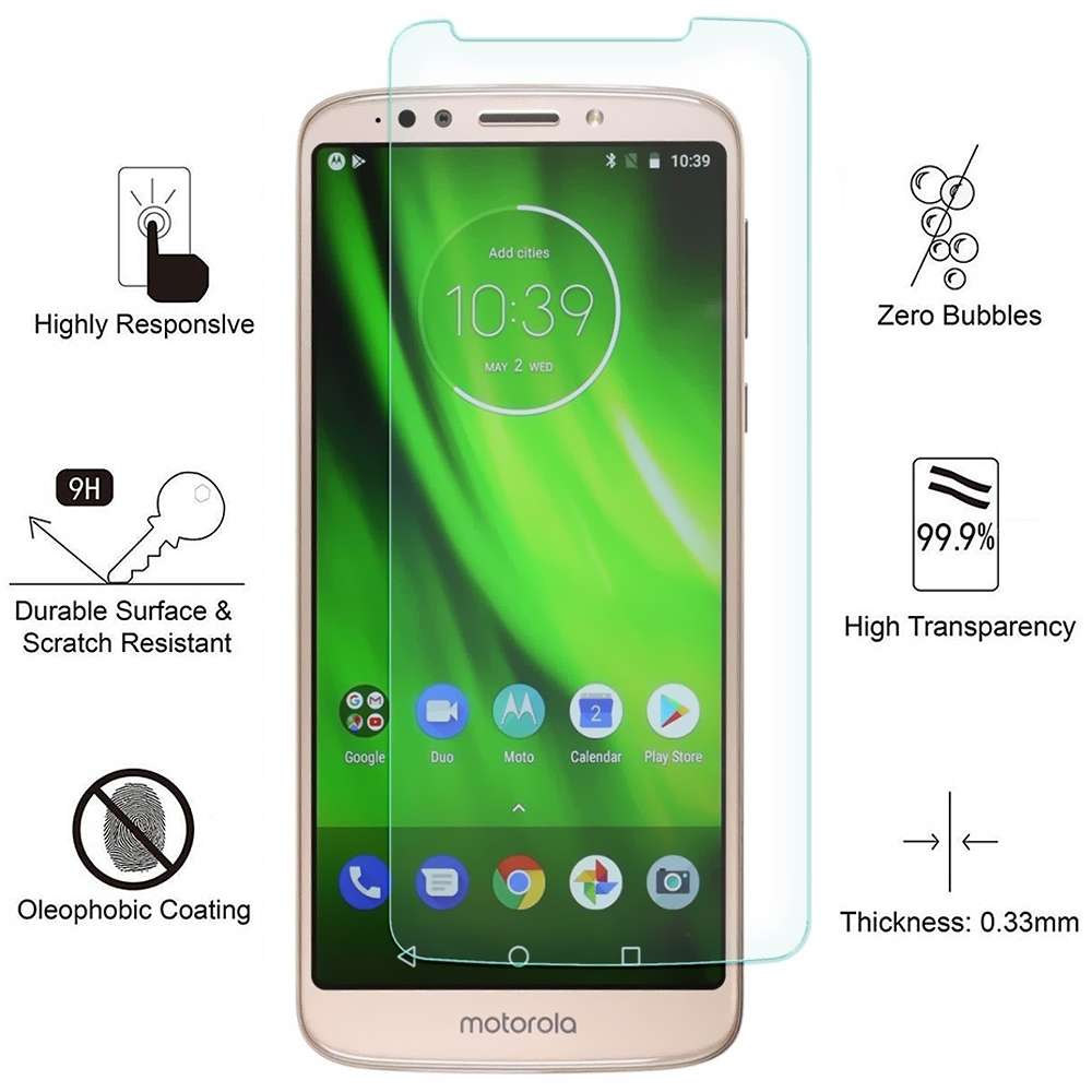 Protector Pantalla Motorola Moto G6 Play Cristal templado
